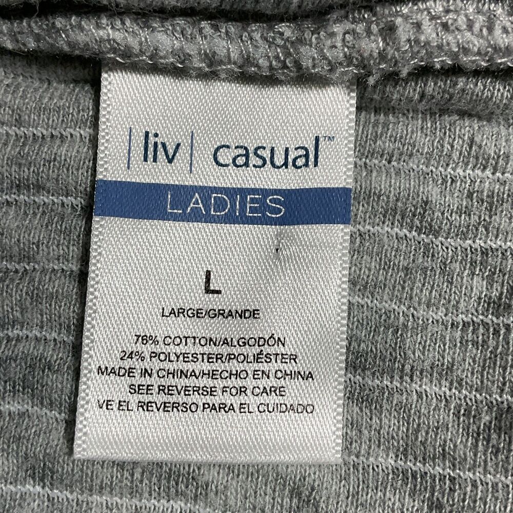 Houston Rockets Gray Sweatshirt Large Liv Casual - Picture 6 of 7